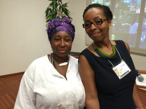 Abegunde and me on the final day of Soul Wounds.