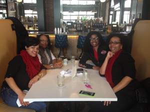 Me and a few of the Soul Sisters at Punch Bowl Soul in February. 