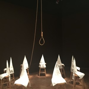 Gary Simmons's "Duck, Duck, Noose" (1992) at 30 Americans